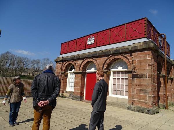 Projects Director, Julie, outlines potential use of the Water Tower to Community Rail Network representatives