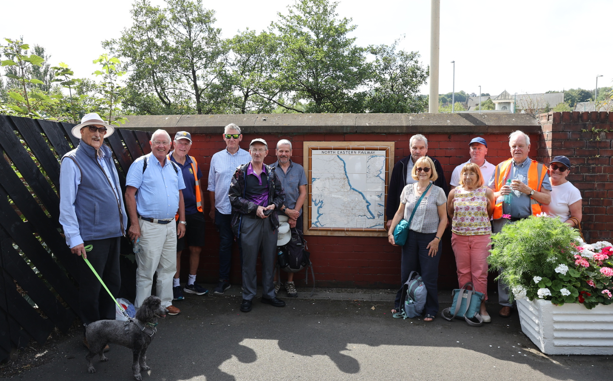 Station adopters meet at Blaydon