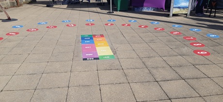 Sundial at Haltwhistlle