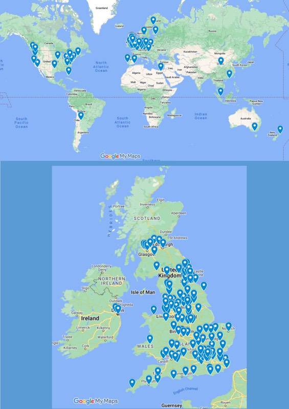Flipbook map