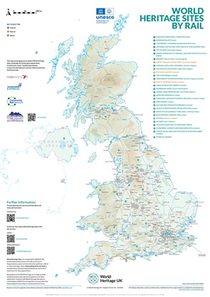 WHS by Rail 2025 map