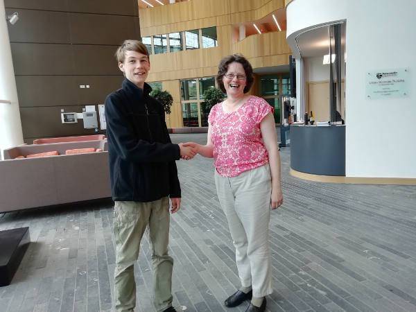 Fiona Welcoming Matthew to TVCRP